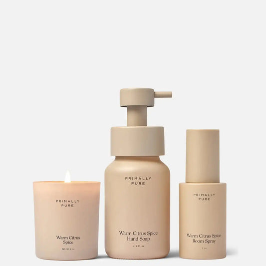 Warm Citrus Spice Home Collection